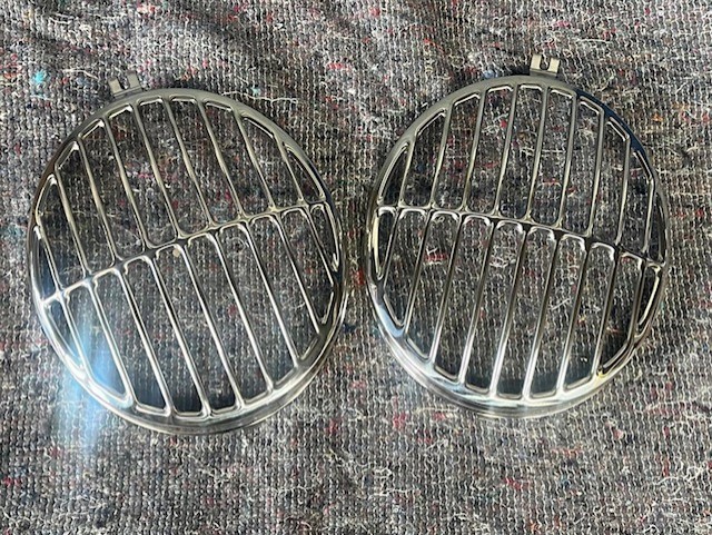 Chesil Headlamp Stone Guard Grille Set
