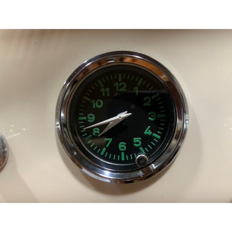 Chesil Dash Time Clock Electric Black/Green