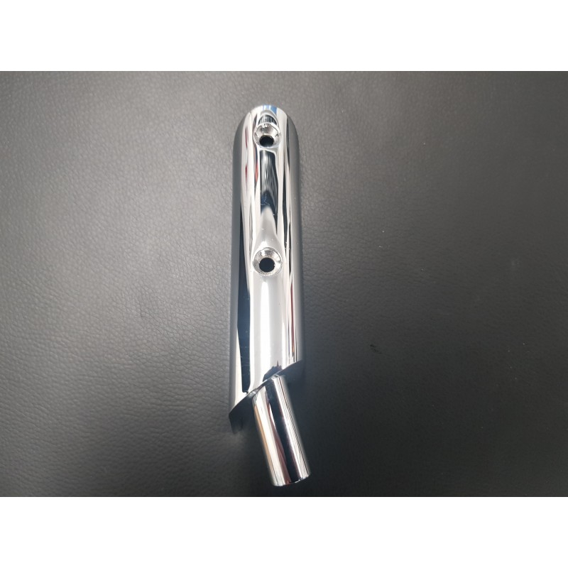 Chesil Windscreen Post O/S Chrome Plated