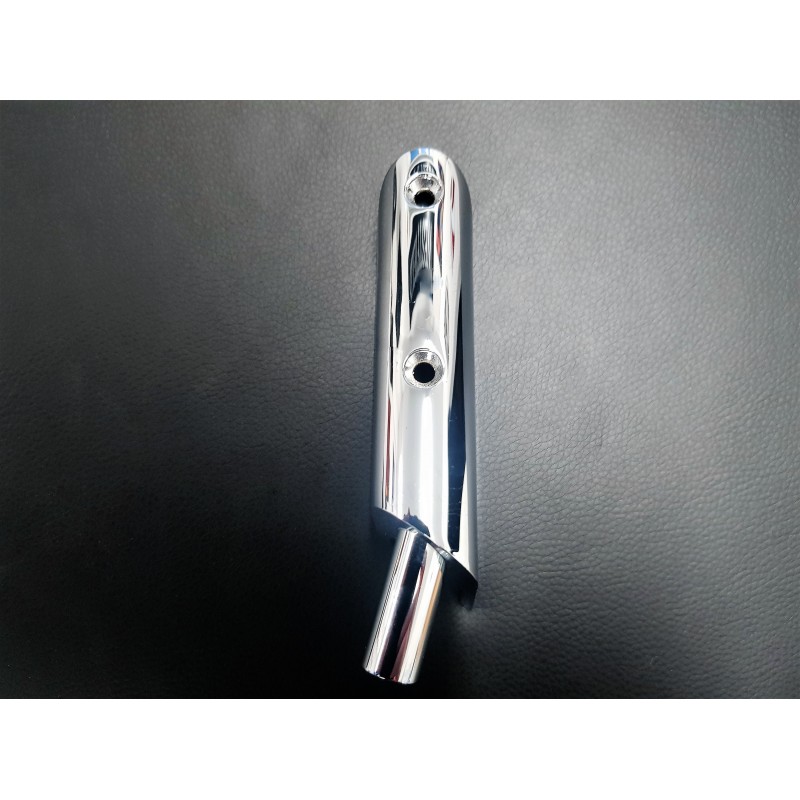 Chesil Windscreen Post N/S Chrome Plated