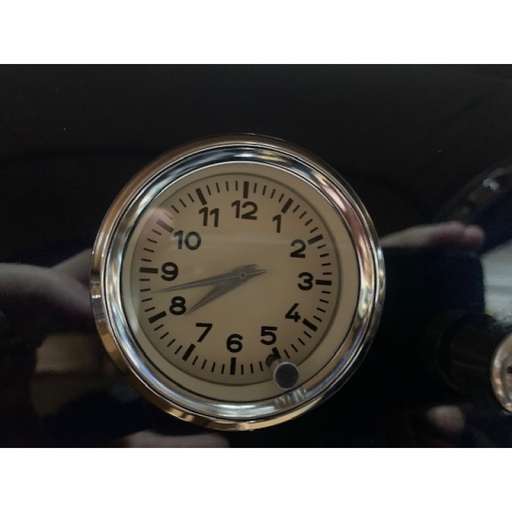 [C4912005] Chesil Dash Time Clock Electric Cream/Black